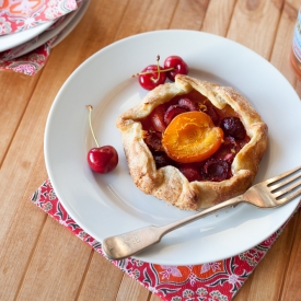 Apricot & Cherry Galettes