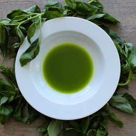 Homemade Basil Oil