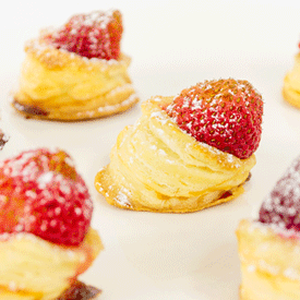 Strawberry Hats and Puff Pastry