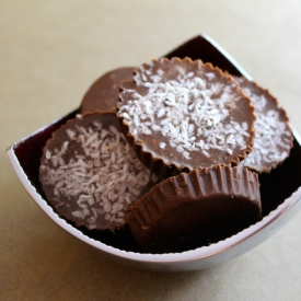 Chocolate Almond Coconut Cups