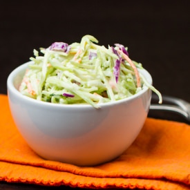 Nonfat Creamy Greek Yogurt Slaw