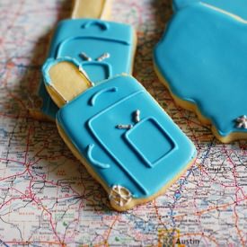 Rolling Luggage Cookies