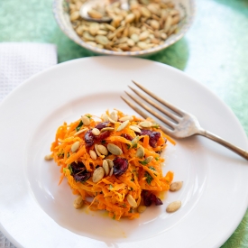 Carrot Salad with Lime & Jalepeno