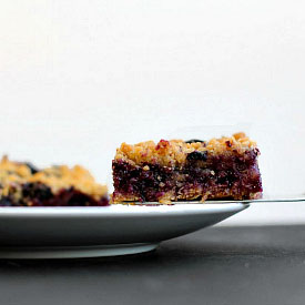 Oatmeal Blueberry Breakfast Bars