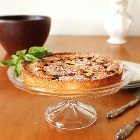 Black Cherry Almond Tart