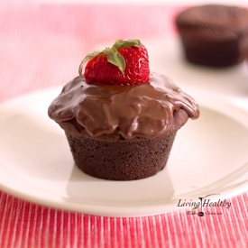 Chocolate Covered Strawberry Cupcake