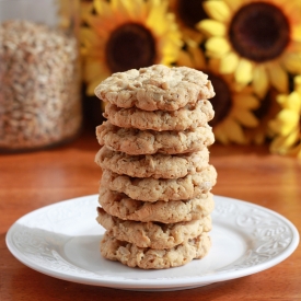 Coconut Sunflower Seed Cookies