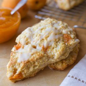 Summertime Lemon-Apricot Scones