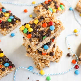 Mini M&M Chewy Granola Bars