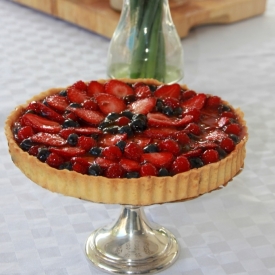 Berries and Custard Tart