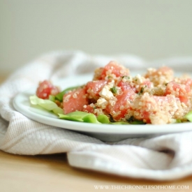 Quinoa Salad with Watermelon