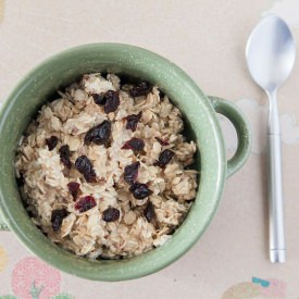 Overnight Cookie Dough Oatmeal