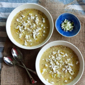 Yellow Tomato Gazpacho