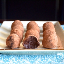 Dark Chocolate Avocado Truffles