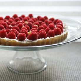 Raspberry Lemon Cream Tart