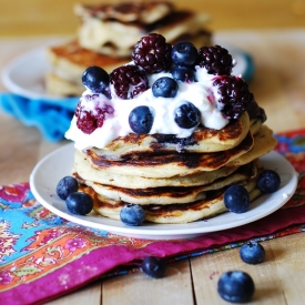 Greek Yogurt Pancakes