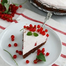 Red Currant Quark Cheesecake