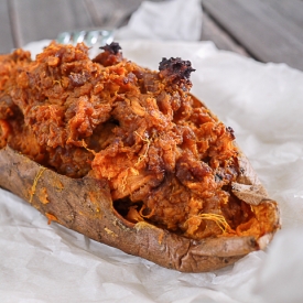 Twice Baked Sweet Potatoes