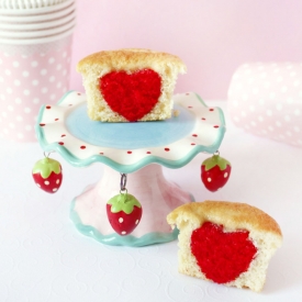 Heart in a Cupcake Surprise