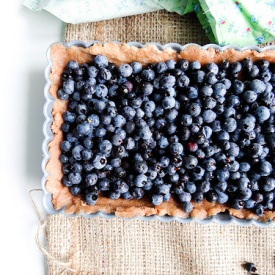 Blueberry Crumb Tart