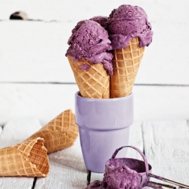 Blueberry Ice Cream