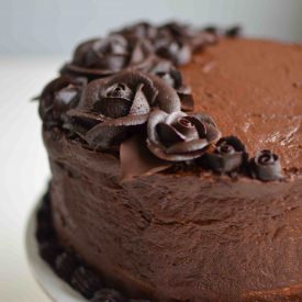 Chocolate Rose Cake