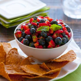 Blueberry & Strawberry Salsa