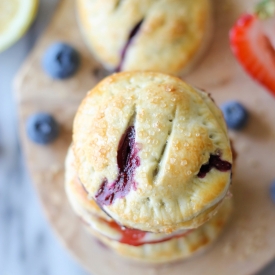 Blueberry Lemon Donuts