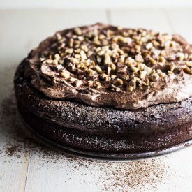 Flourless Chocolate Hazelnut Cake