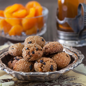 Apricot-Ginger Bites