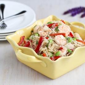 Rice Noodle Salad with Shrimp