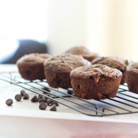 Chocolate Banana Muffins