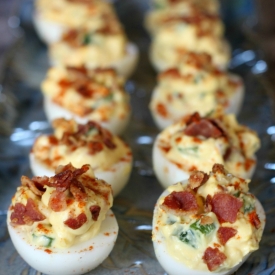 Bacon Jalapeno Deviled Eggs