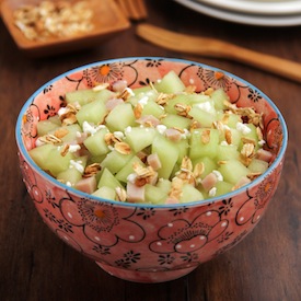 Honeydew + Ham Salad