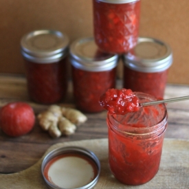 Ginger Apple Plum Jam