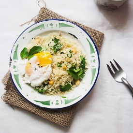 Couscous with Fried Onion