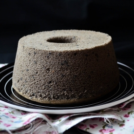 Black Sesame Chiffon Cake