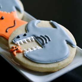 Shark Week Cookies