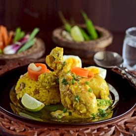 Afghani Chicken Pulao