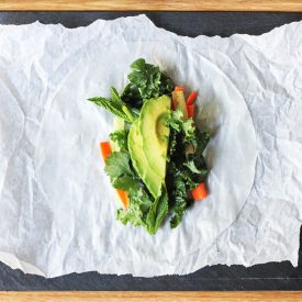 Kale and Avocado Summer Rolls