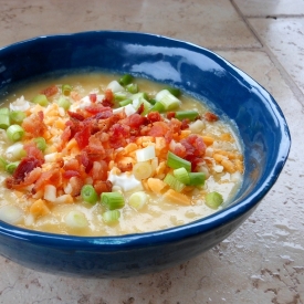 Loaded Baked Potato Soup – Sweet!