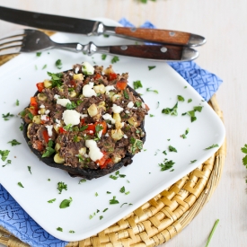 Southwestern Stuffed Portobellos