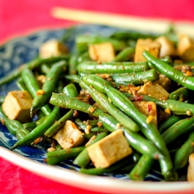 Szechuan Green Beans and Tofu