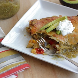 Summer Vegetable Enchiladas