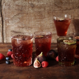 Mixed Berry and Fig Old Fashioned