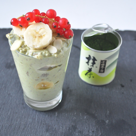 Matcha Oat Breakfast Parfait