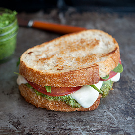 Caprese Grilled Cheese