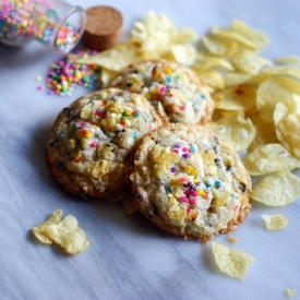 Goobed-Up Potato Chip Cookies