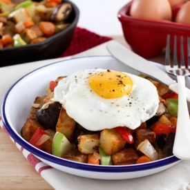 Breakfast Potatoes with Apple