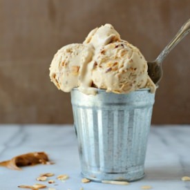 Biscoff Toasted Almond Ice Cream